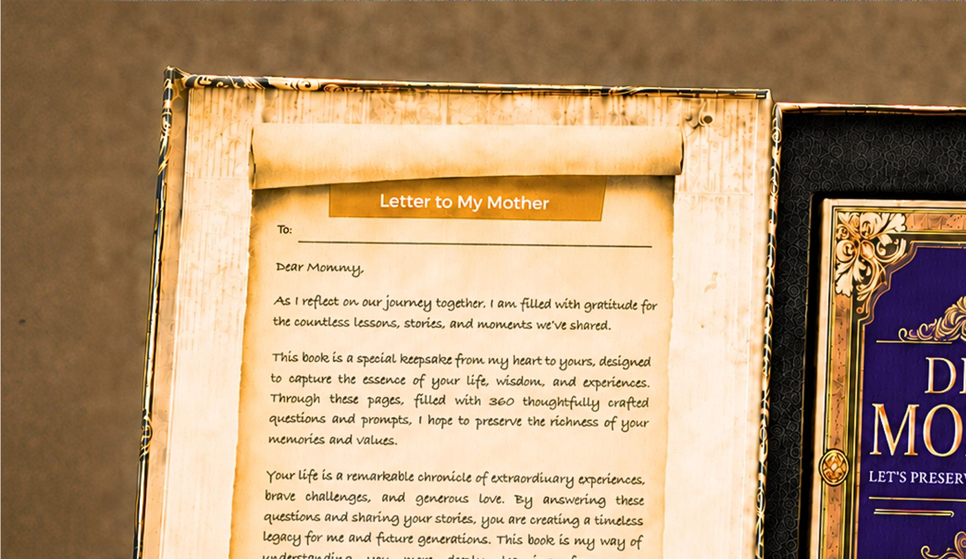 A Heartfelt Letter to Mom or Dad